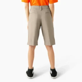 Pantalones cortos de corte clásico para niñas, tallas 4-20