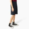 Pantalones cortos de corte clásico para niñas, tallas 4-20