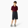 Pantalones cortos de corte clásico para niñas, tallas 4-20