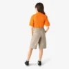 Pantalones cortos de corte clásico para niñas, tallas 4-20