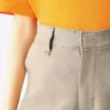 Pantalones cortos de corte clásico para niñas, tallas 4-20