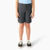 Pantalones cortos de corte clásico para niños, tallas 4-20
