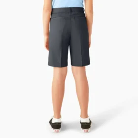 Pantalones cortos de corte clásico para niños, tallas 4-20