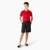Pantalones cortos de corte clásico para niños, tallas 4-20