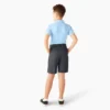 Pantalones cortos de corte clásico para niños, tallas 4-20