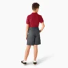 Pantalones cortos de corte clásico para niños, tallas 4-20