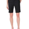 Pantalones cortos de corte holgado y frente liso de 9 pulgadas para mujer Pantalones cortos de corte holgado y frente liso de 9 pulgadas para mujer