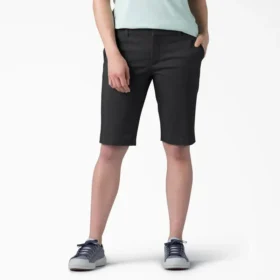 Pantalones cortos de corte recto Perfect Shape para mujer, 11″
