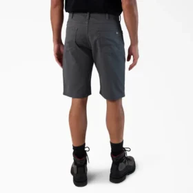 Pantalones cortos de lona de pato Flex de 5 bolsillos, 28 cm