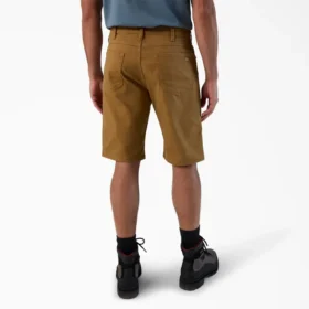 Pantalones cortos de lona de pato Flex de 5 bolsillos, 28 cm