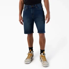 Pantalones cortos de mezclilla Flex de 5 bolsillos, 28 cm
