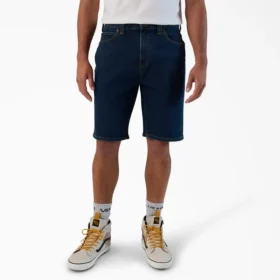 Pantalones cortos de mezclilla Flex de 5 bolsillos, 28 cm