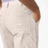 Pantalones cortos de pintor en jacquard tonal, 28 cm