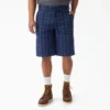 Pantalones cortos de trabajo a cuadros, 11″ Pantalones cortos de trabajo a cuadros, 11″