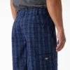 Pantalones cortos de trabajo a cuadros, 11″ Pantalones cortos de trabajo a cuadros, 11″