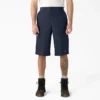 Pantalones cortos de trabajo de corte holgado con bolsillos multiuso, 15″ Pantalones cortos de trabajo de corte holgado con bolsillos multiuso, 15″