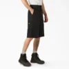 Pantalones cortos de trabajo de corte holgado con bolsillos multiuso, 15″ Pantalones cortos de trabajo de corte holgado con bolsillos multiuso, 15″