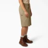 Pantalones cortos de trabajo de corte holgado con bolsillos multiuso, 15″ Pantalones cortos de trabajo de corte holgado con bolsillos multiuso, 15″