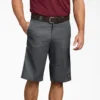 Pantalones cortos de trabajo de corte holgado con bolsillos multiuso, 33 cm