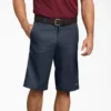 Pantalones cortos de trabajo de corte holgado con bolsillos multiuso, 33 cm