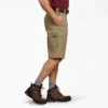 Pantalones cortos de trabajo de corte holgado con bolsillos multiuso, 33 cm
