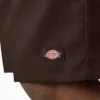 Pantalones cortos de trabajo de corte holgado y frente liso, 13″ Pantalones cortos de trabajo de corte holgado y frente liso, 13″