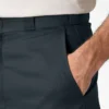 Pantalones cortos de trabajo de corte holgado y frente liso, 13″ Pantalones cortos de trabajo de corte holgado y frente liso, 13″