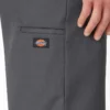Pantalones cortos de trabajo de corte holgado y frente liso, 13″ Pantalones cortos de trabajo de corte holgado y frente liso, 13″