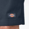 Pantalones cortos de trabajo de corte holgado y frente liso, 13″ Pantalones cortos de trabajo de corte holgado y frente liso, 13″