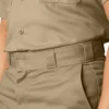 Pantalones cortos de trabajo de corte holgado y frente liso, 13″ Pantalones cortos de trabajo de corte holgado y frente liso, 13″
