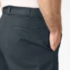 Pantalones cortos de trabajo de corte holgado y frente liso, 13″ Pantalones cortos de trabajo de corte holgado y frente liso, 13″