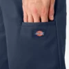 Pantalones cortos de trabajo de corte holgado y frente liso, 13″ Pantalones cortos de trabajo de corte holgado y frente liso, 13″