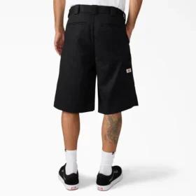 Pantalones cortos de trabajo de sarga de cáñamo, 13″
