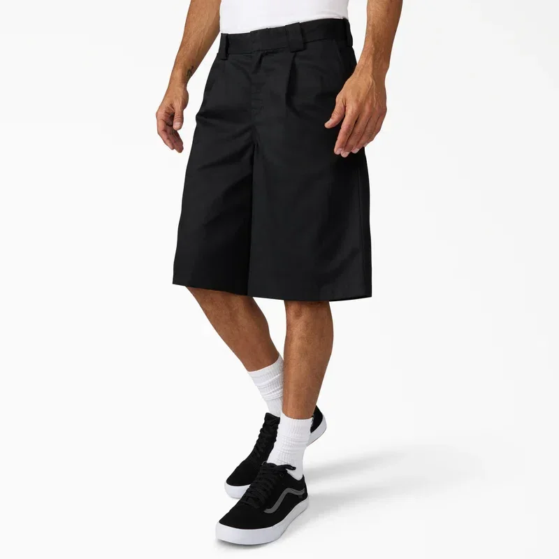 Pantalones cortos de trabajo de sarga de cáñamo, 13″ Pantalones cortos de trabajo de sarga de cáñamo, 13″