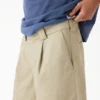 Pantalones cortos de trabajo de sarga de cáñamo, 13″ Pantalones cortos de trabajo de sarga de cáñamo, 13″