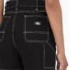Pantalones cortos de vaqueros de carpintero para mujer, 5″ Pantalones cortos de vaqueros de carpintero para mujer, 5″