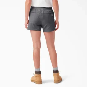 Pantalones cortos sin cordón de ajuste holgado y refrescantes para mujer, 5″