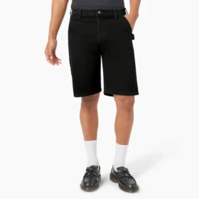 Pantalones cortos utilitarios de mezclilla, 11″