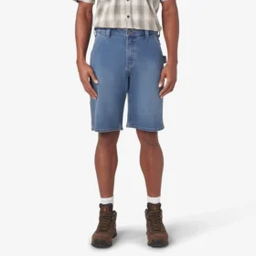 Pantalones cortos utilitarios de mezclilla, 11″
