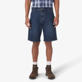 Pantalones cortos utilitarios de mezclilla, 11″