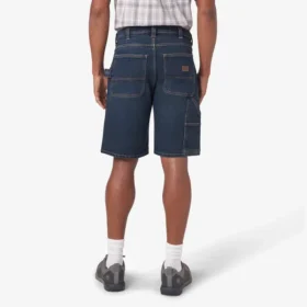 Pantalones cortos utilitarios de mezclilla, 11″