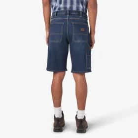 Pantalones cortos utilitarios de mezclilla, 11″