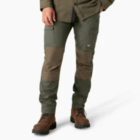 Pantalones de algodón de pato con corte regular y Double Knee en las rodillas Temp-iQ® 365
