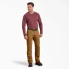 Pantalones de algodón de pato de corte regular con Double Knee Pantalones de algodón de pato de corte regular con Double Knee