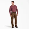 Pantalones de algodón de pato de corte regular con Double Knee Pantalones de algodón de pato de corte regular con Double Knee