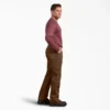 Pantalones de algodón de pato de corte regular con Double Knee Pantalones de algodón de pato de corte regular con Double Knee