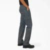 Pantalones de carpintero de corte holgado Flex con rayas de nogal americano para mujer