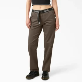 Pantalones de carpintero de corte holgado para mujer