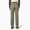 Pantalones de carpintero de corte holgado para mujer