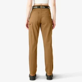 Pantalones de carpintero de corte holgado para mujer